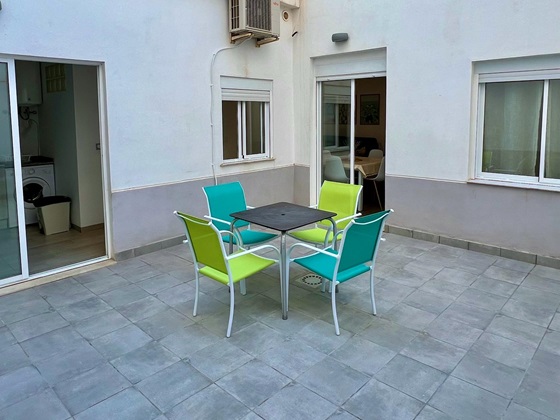 terraza apartamento puerto sagunto