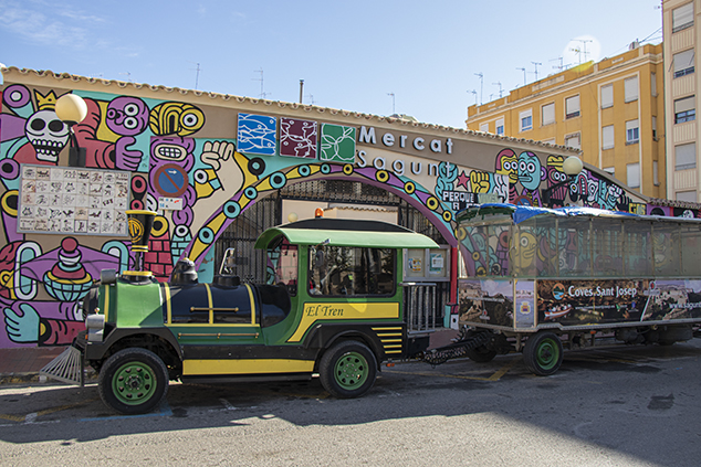 tren turístico sagunto